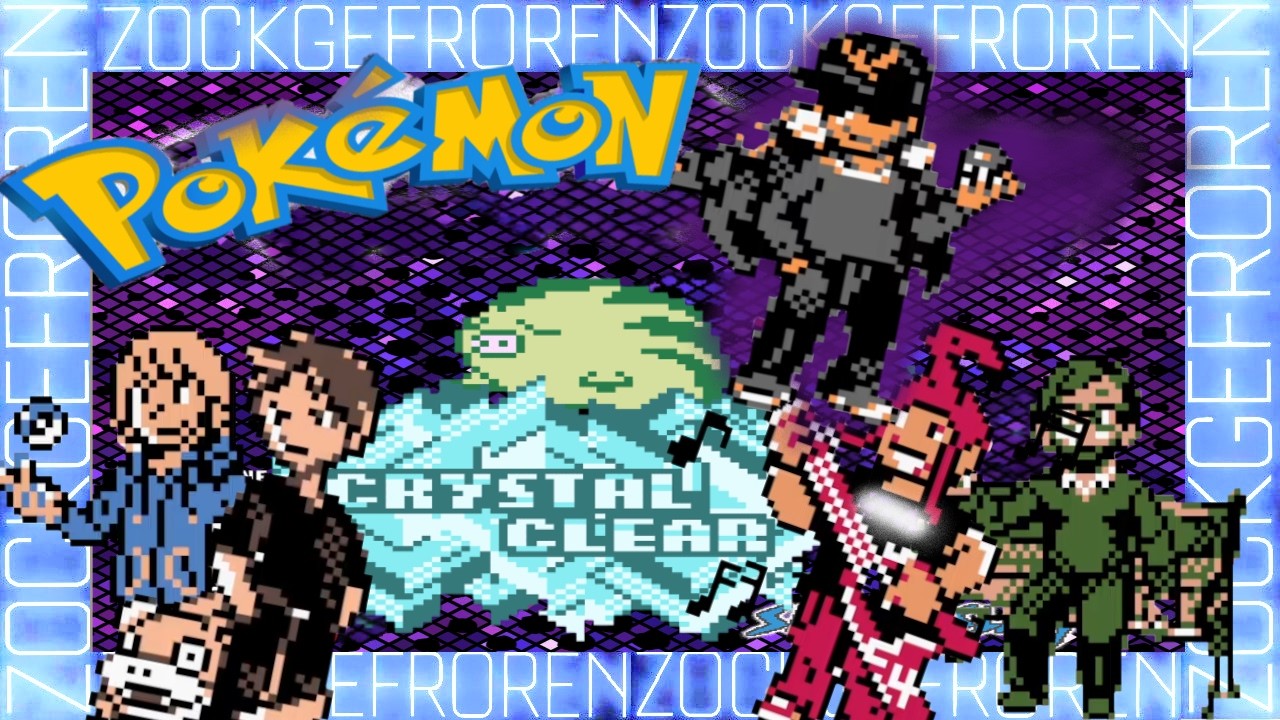 Pokémon CRYSTAL CLEAR - Gen 2 Kristall Open World Rom! - Pokémon-Liga! Die Top Vier + Champ?
