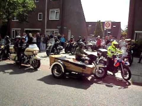 Harley Davidson Club Amsterdam & Noord-Holland Afscheid Nico 22-07-2011