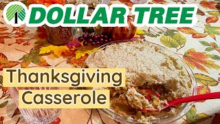 Dollar Tree Thanksgiving Casserole | Dollar Tree Budget Meal
