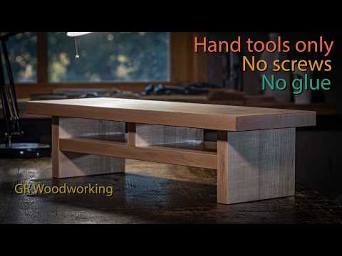 No Glue, No Screws, No Sandpaper... Only Hand Tools.