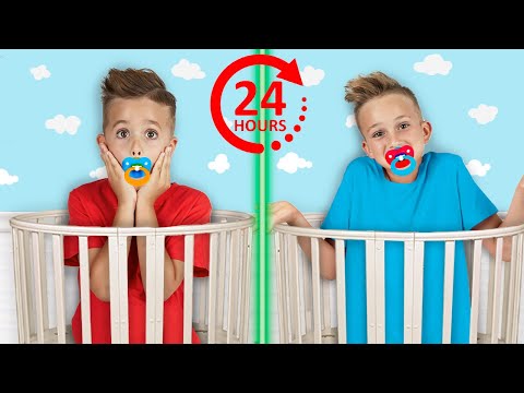 Vlad et Niki Défi bébé 24 heures