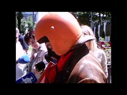 Protest Mătăsaru cu porcul de Colorado, film integral