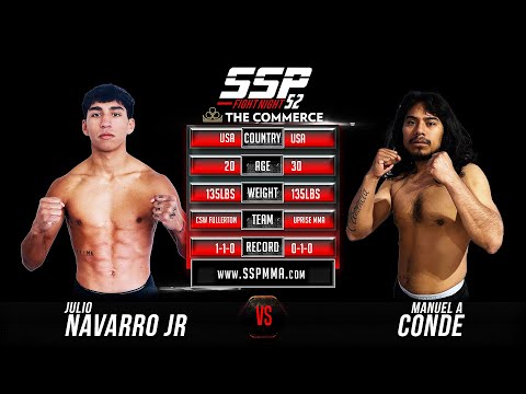 Julio Navarro Jr vs Manuel Conde - SSP52