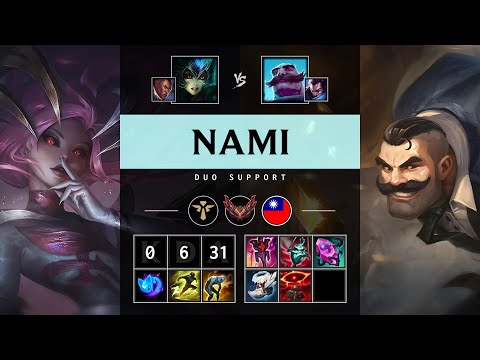Nami Support vs Braum - TW Grandmaster Patch 25.12