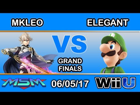 MSM 24 - Echo Fox MVG | MkLeo (Corrin) Vs. BSD | Elegant (Luigi) Grand Finals - Smash Wii U