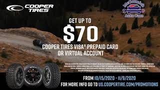 Cooper Tire Fall Promotion