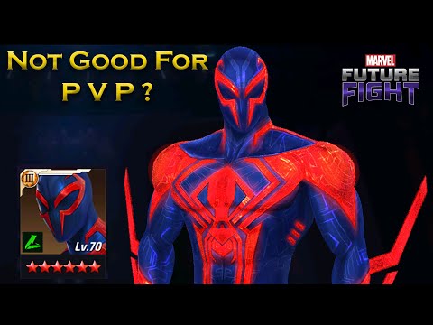 Spider Man 2099 New Uniform Test In Timeline Battle On Auto Play - Marvel Future Fight
