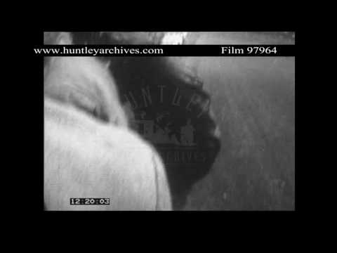 Thumbnail for John Surtees after retirement from 1955 Ulster 500cc Race.  Archive film 97964 by John Surtees