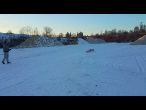 losi 5ive-t Zieht Schlitten 2