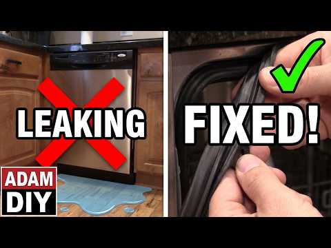 Dishwasher repair - Leaking from bottom of door - troubleshooting