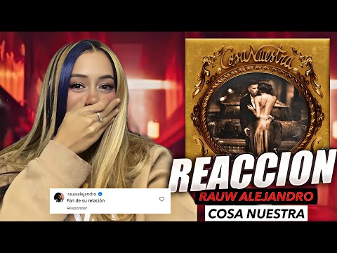 RAUW LE TIRA A ROSALIA! Ni Me Conozco - Rauw Alejandro REACCION