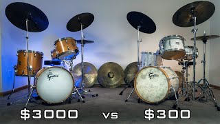 Video thumbnail for $300 vs $3000 Drums | Gretsch USA Custom vs Catalina Jazz Drums by Julian Archer