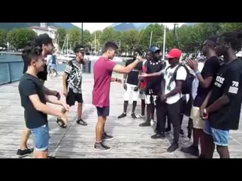 RAP BATTLE TRA NERI E BIANCHI PARTE 1