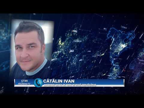 Catalin Ivan, antrenor de tenis de masa la CSM Fagaras, face stagiu de pregatire cu lotul national