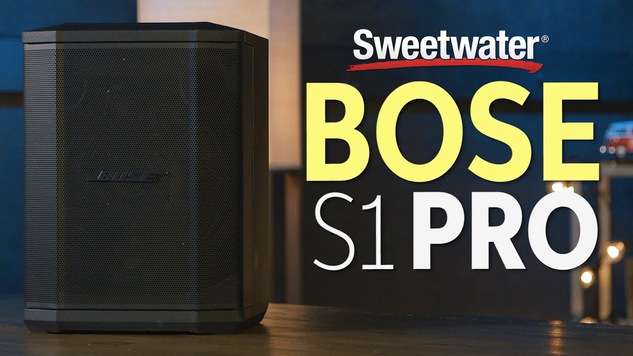 Bose S1 Pro Multi-position PA System Review - YouTube