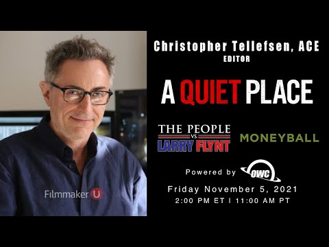 Academy Award-nominated Editor Christopher Tellefsen, ACE Joins Filmmaker U