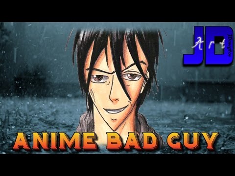 Speed Art | Anime Bad Guy | Drawing Timelapse #2