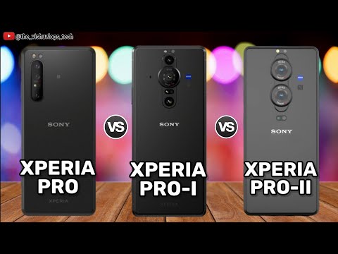 Sony Xperia Pro vs Sony Xperia Pro-I vs Sony Xperia Pro-II || Comparison video|| Price & Review 2023