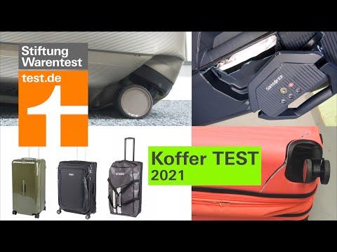 Koffer-Test 2021: Viele versagten im Härtetest - DIY: Kofferrollen+Teleskopstange selbst reparieren