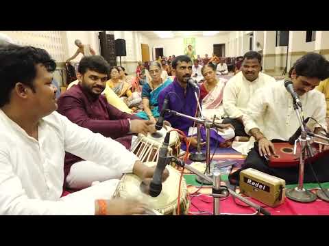 Bal Saguna Gunache Tanhe.... Gaulan By Sri Nagesh Adgaonkar ji At SVS Temple Bantwal.