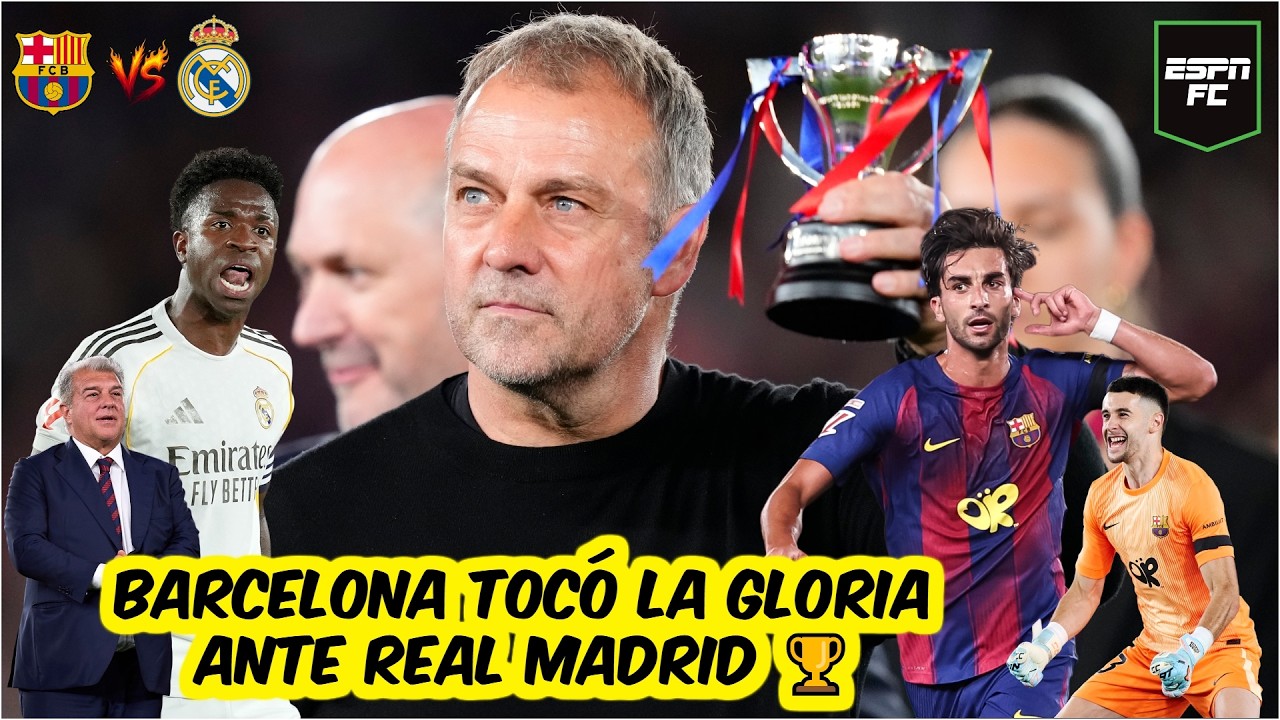 BARCELONA LOGRÓ LO SOÑADO. HUMILLAR al REAL MADRID y ganar LA LIGA en EL CLÁSICO | ESPN FC
