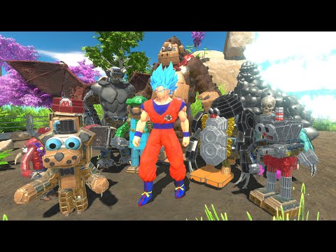 Goku VS All Units Workshop - Animal Revolt Battle Simulator