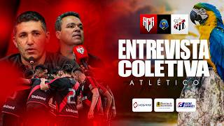⚫🔴 AO VIVO - Entrevista coletiva pós jogo: Atlético Goianiense x Anápolis