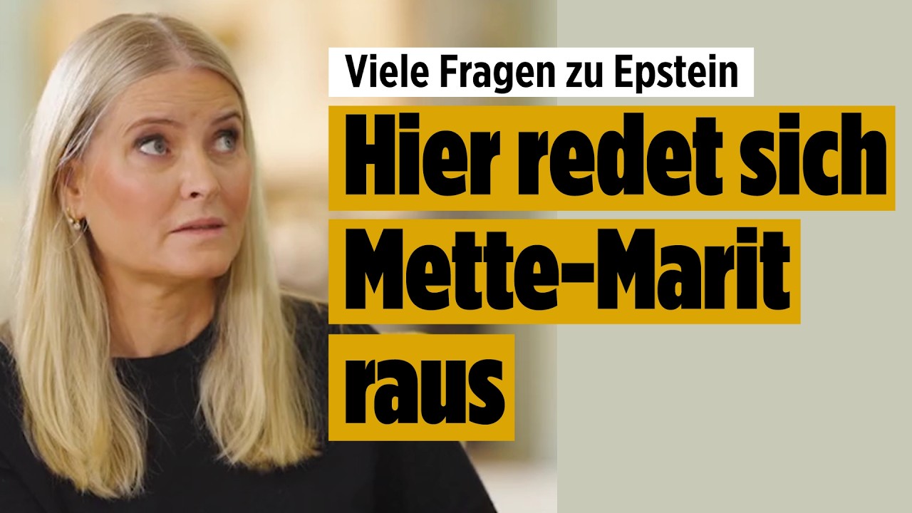 EPSTEIN-AFFÄRE: Mette-Marit bricht Schweigen – „Ich wusste von nichts“