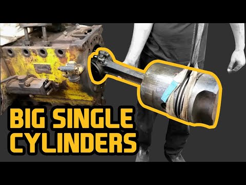 Größte 1-Zylinder-Motoren