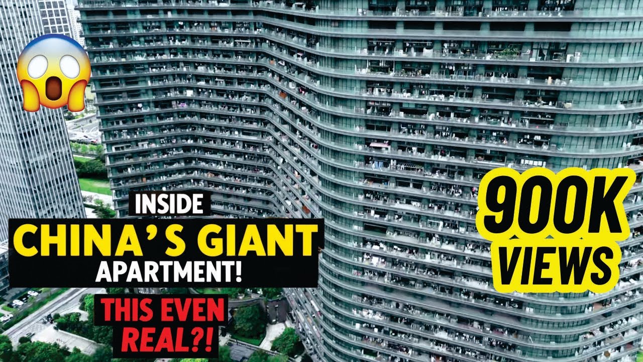 Di Dalam Kompleks Apartemen Raksasa di Tiongkok dengan 30.000 Penghuni!