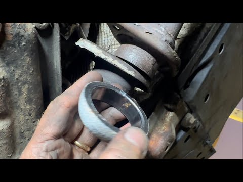INSTALLING “exhaust pipe flange donut gasket” a4 audi, volkswagen