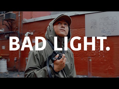 Street Photography in Bad Light.