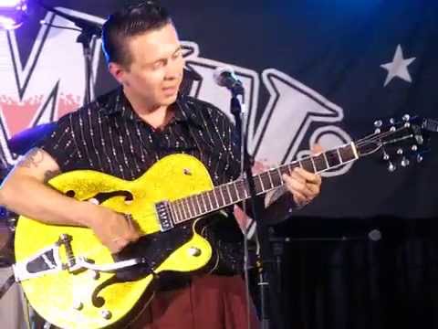 The Wiseguyz with the Rockabilly Legend Joe Clay in Screamin'Festival in Calella 2016