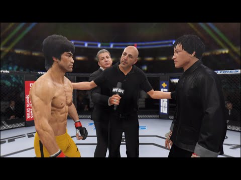 Bruce Lee vs. Jackie Chan - EA Sports UFC 4 - Dragon Fights 🔥🐲