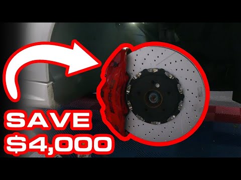 Save $4,000: Upgrading W204 Mercedes C63 AMG Brakes with 2-Piece Brembo Rotors