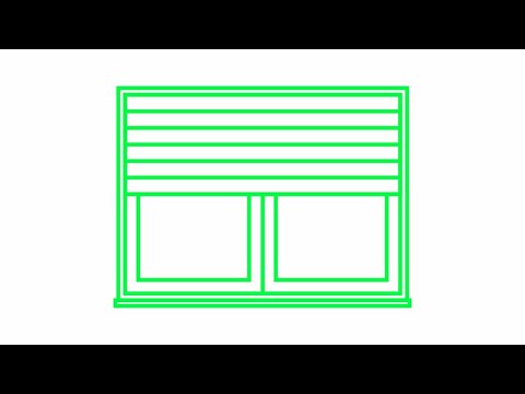 Autocad Dynamic Block - Window (Elevation)