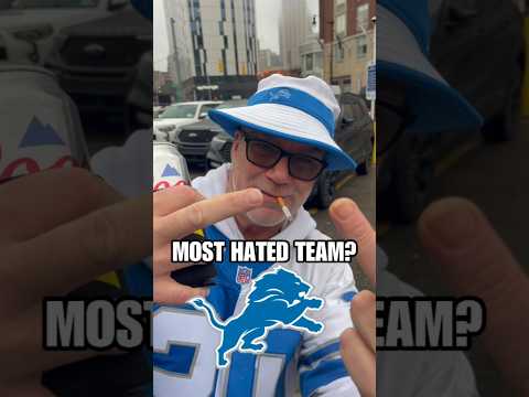 What team do Detroit Lions fans HATE MOST??? #lions #packers #nfl #shorts