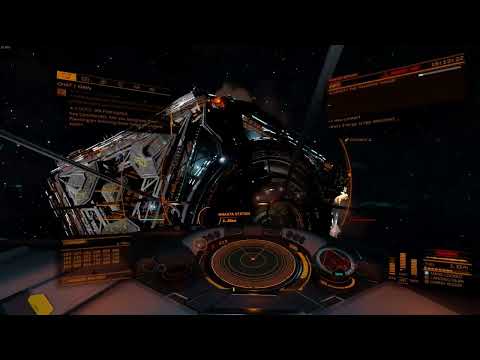 Elite Dangerous - FDL ax Starport defence full fight (17 Cyclops and 4 Basilisk)