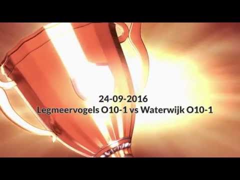 24 september Legmeervogels O10 1 vs Waterwijk O10 1