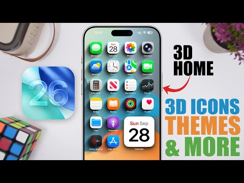 iOS 26 Home Screen Setup - 3D Icons, Secret Widgets, Themes & More !