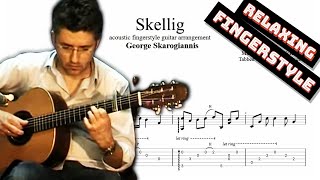 Loreena McKennitt - Skellig TAB - fingerstyle guitar tabs (PDF + Guitar Pro)