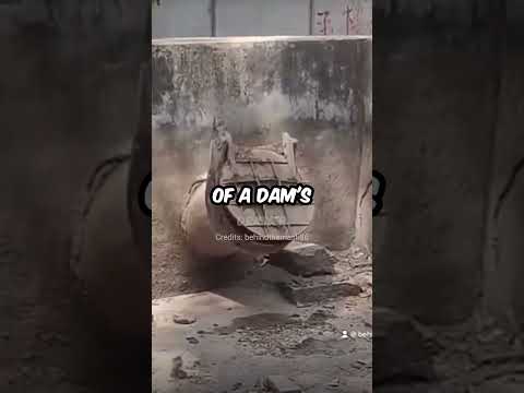 EXTREME dam pipe opening