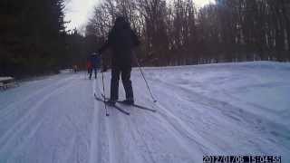 preview picture of video 'Cross Country Skiing in Albion Hills Conservation Park'