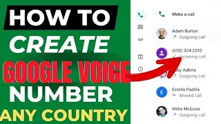 how to create a Verified Google voice number in 2024 (step by step guide)