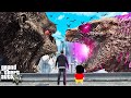 Godzilla Vs Kong Epic Fight Battle In Gta 5 In Telugu