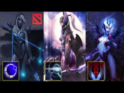 Dota 2 - SICK DRAFT LUNA DROW VENGE - AURA OVERLOAD