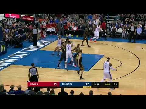 Russell Westbrook full highlights vs hawks