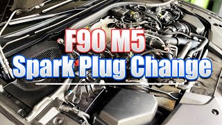 How To | Replace Spark Plugs on a BMW F90 M5 (S63/S63TU/S63TU2/S63TU3/S63TU4)