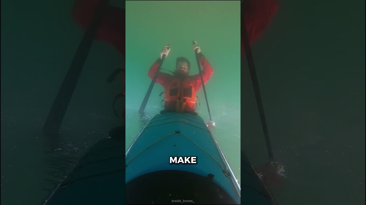This Is What Happen If Your Kayak Flips! #shorts #viral