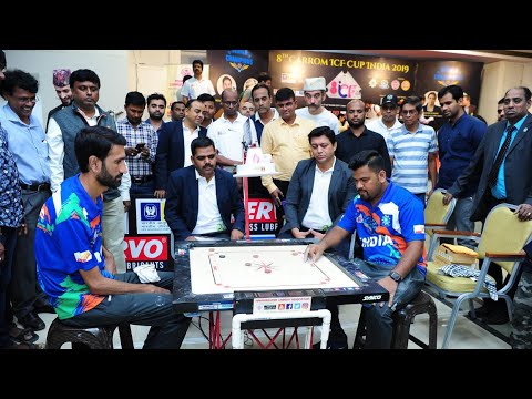 CARROM | FINAL(MS): IRSHAD AHMED (INDIA) VS PRASHANT MORE (INDIA) | 8TH ICF CUP